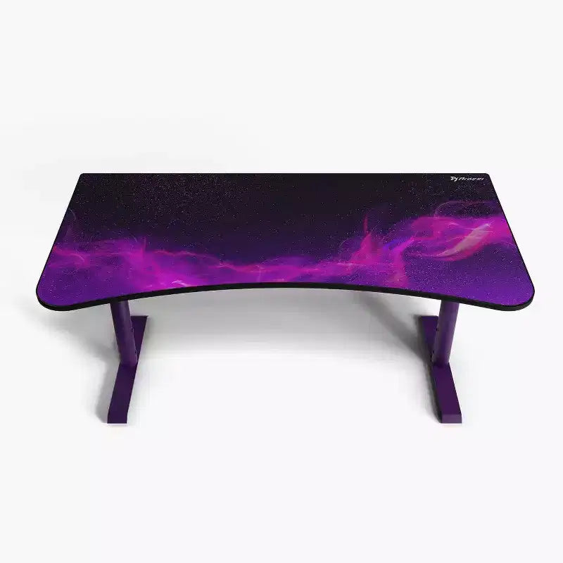 Tapis de souris lavable Arozzi Special Edition Ultrawide Curved Gaming and Office Desk et 3 découpes personnalisées pour support d'écran avec gestion des câbles