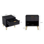 Ensemble de 2 tables de chevet Dumbo Manhattan Comfort avec tiroir