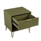 Ensemble de 2 tables de chevet Dumbo Manhattan Comfort avec tiroir