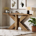 Console de canapé de ferme extra longue de 70,9 po pour entrée ou couloir