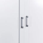 Meuble de Rangement Haut pour Salle de Bain, Meuble avec Deux Portes et Tiroirs, Étagère Réglable, Panneau MDF, Blanc