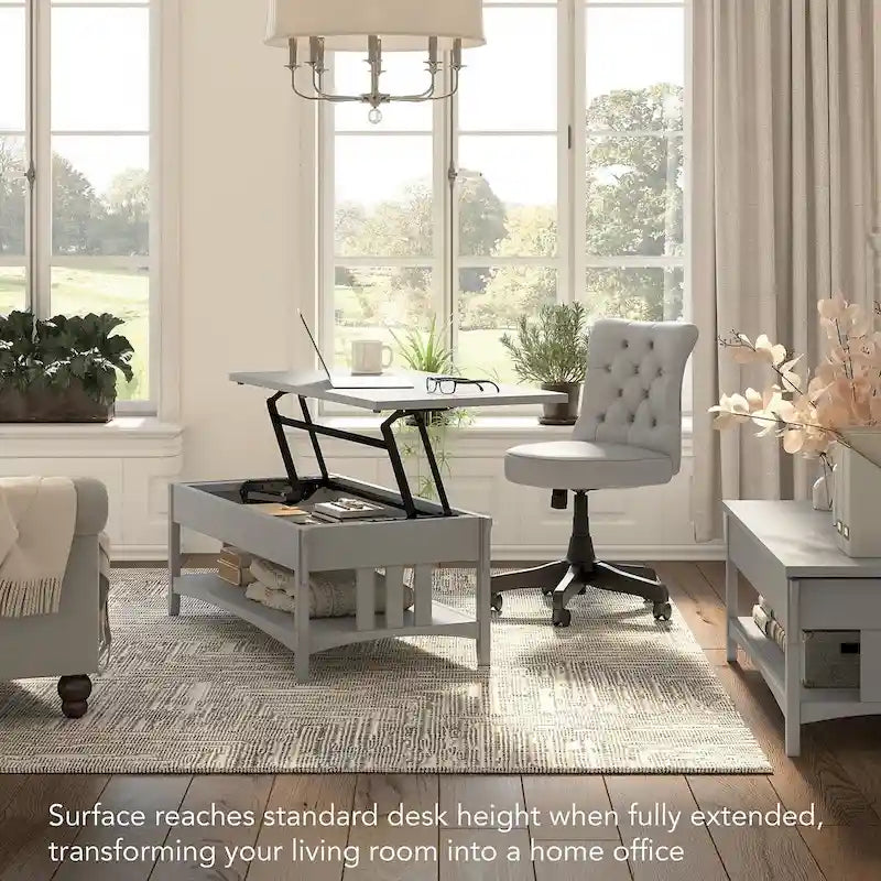 Table basse relevable avec rangement Salinas par Bush Furniture