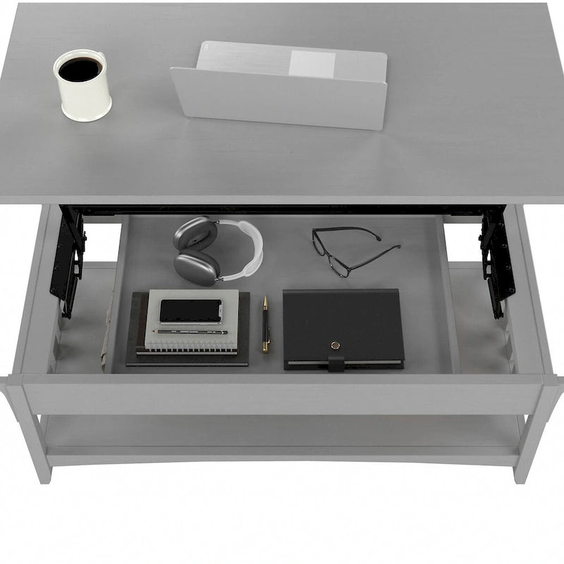 Table basse relevable avec rangement Salinas par Bush Furniture
