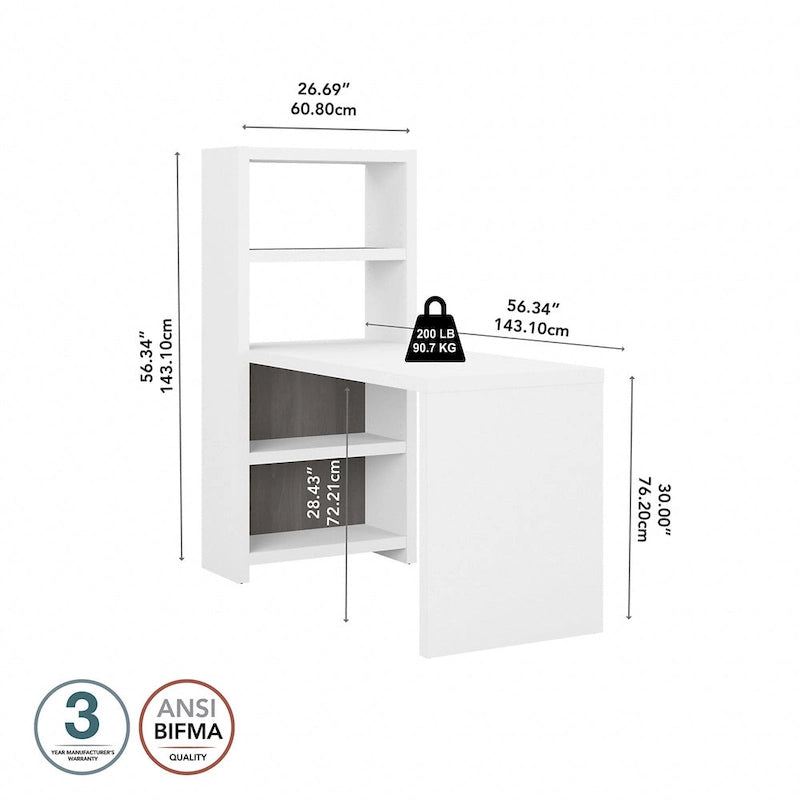 Table d'artisanat Echo 56W de Bush Business Furniture