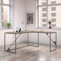 Bush Furniture Refinery Bureau d'angle industriel 62W