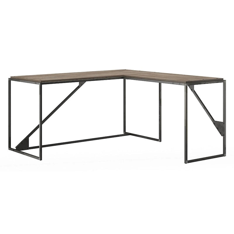 Bush Furniture Refinery Bureau d'angle industriel 62W