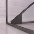 Bush Furniture Refinery Bureau d'angle industriel 62W