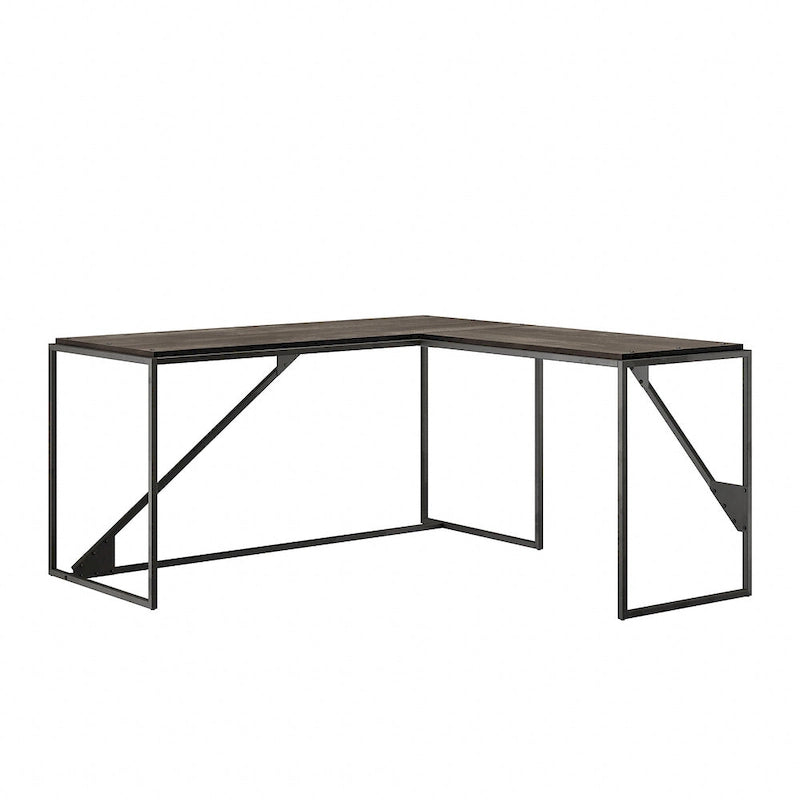 Bush Furniture Refinery Bureau d'angle industriel 62W