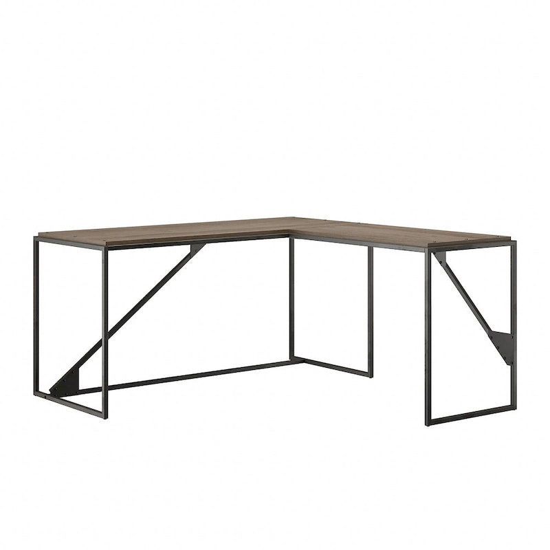 Bush Furniture Refinery Bureau d'angle industriel 62W