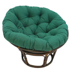 Fauteuil Papasan en rotin Bali 42 po avec coussin en sergé
