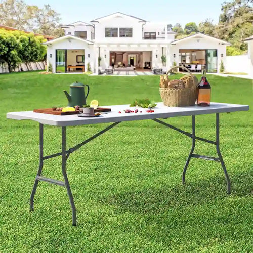 Table de pique-nique pliante 4 personnes, 1,80 m