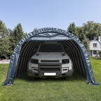 Abri de rangement extérieur et abri de voiture : abri portable pour vélos, motos et rangement de jardin