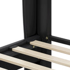 Lit rembourré moderne en cuir PU Uphou par Christopher Knight Home