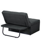 Canapé convertible Lit d'appoint Fauteuil-lit Canapé pliant Pouf Fauteuils inclinables pour le salon