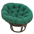 Fauteuil Papasan en rotin Bali 42 po avec coussin en sergé