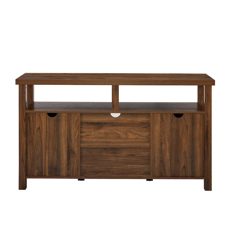 Meuble TV haut Middlebrook 58 po à porte rainurée