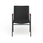 Chaise empilable robuste avec accoudoirs - 21P x 21L x 31H