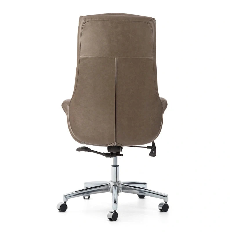 Chaise de bureau en similicuir - Pivotante - Plusieurs coloris